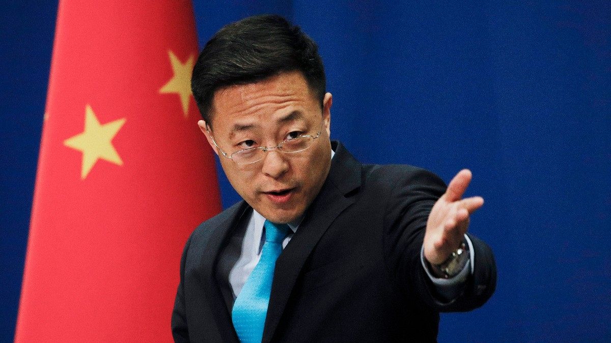ژائو لیجان، سخنگوی وزارت امور خارجه چین