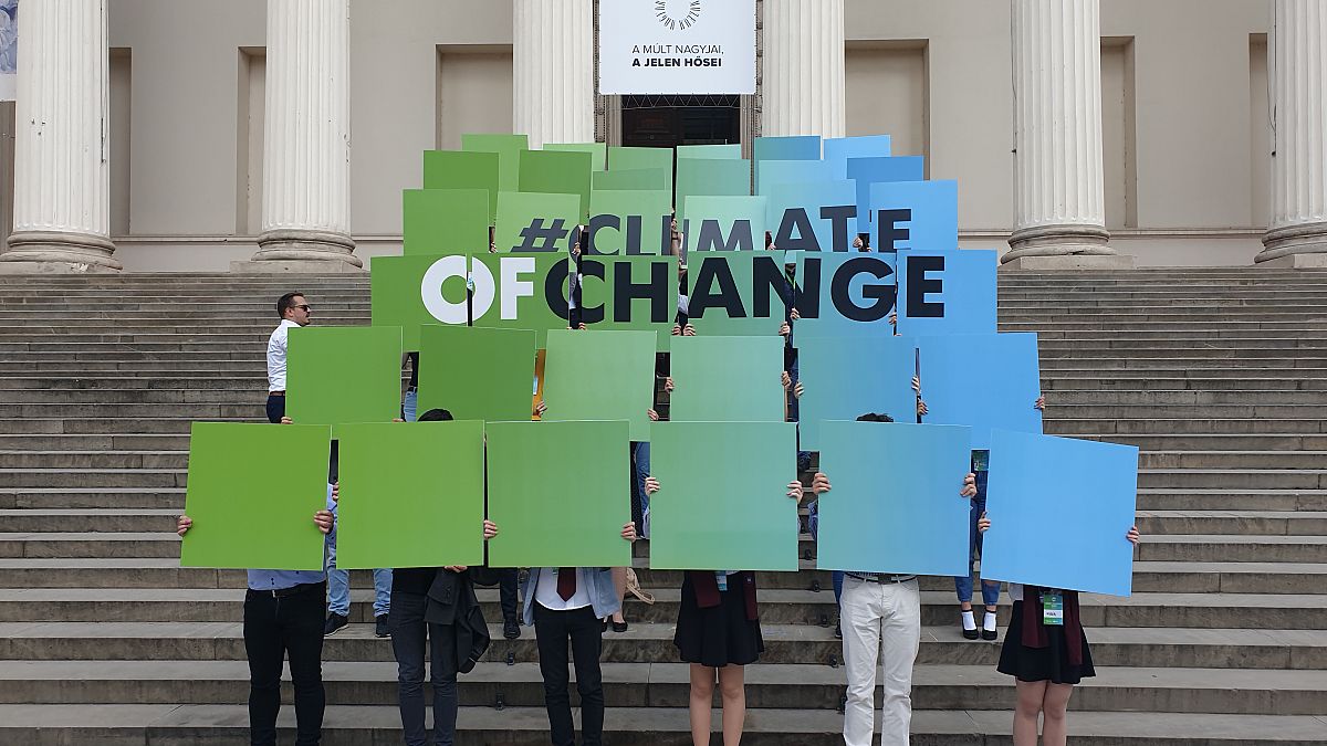 Diákok a klímaváltozás ellen