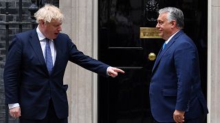 Boris Johnson és Orbán Viktor