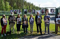 Repórteres Sem Fronteiras protesta na fronteira com a Bielorrússia