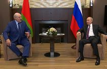 الرئيس الروسي يلتقي نظيره البيلاروسي ألكسندر لوكاشنكو