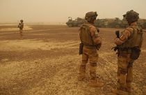 Mali'deki Fransız askerleri