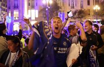 Porto em festa. Adeptos do Chelsea celebram vitória na Liga dos Campeões