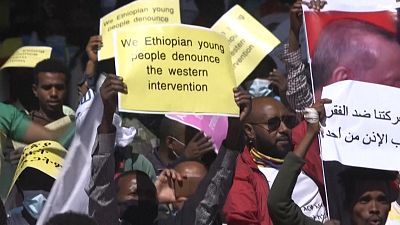 بحران تیگرای؛ تظاهرات در اتیوپی علیه تحریم‌های آمریکا