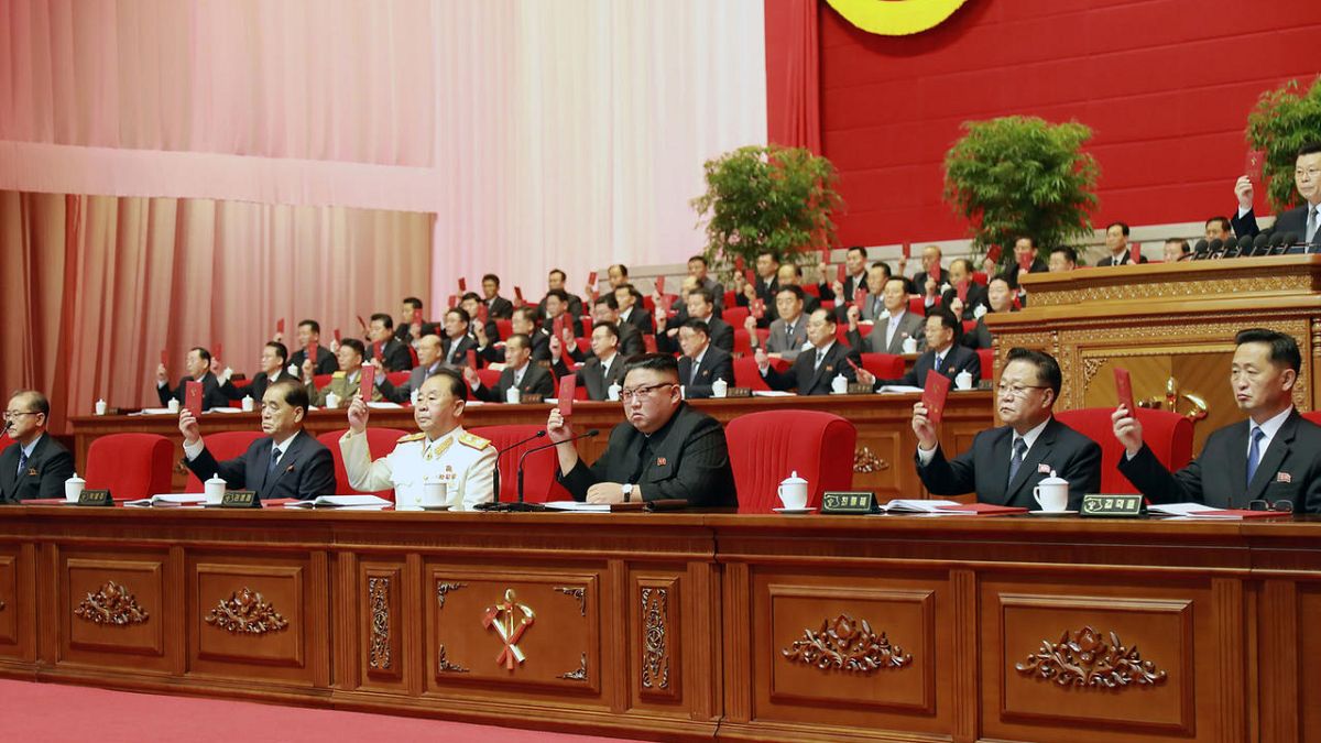 Kuzey Kore'de siyasi kongre