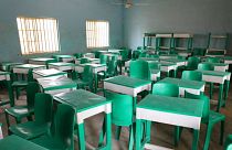یکی از کلاس‌های درس مدارس در نیجریه