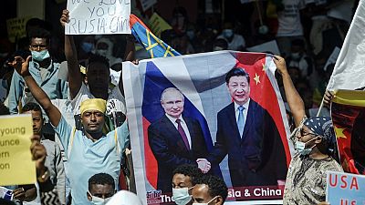 Why are protestors in Ethiopia and Mali waving Russian flags?