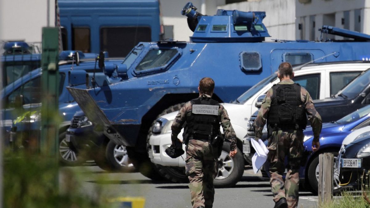 Tagelange Operation der Sicherheitskräfte in der Dordogne in Frankreich