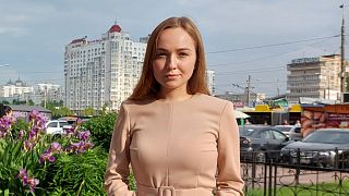 La periodista Arina Malinovskaya