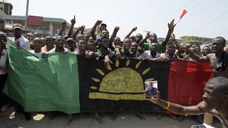 Deserted streets as Nigeria remembers Biafra war victims