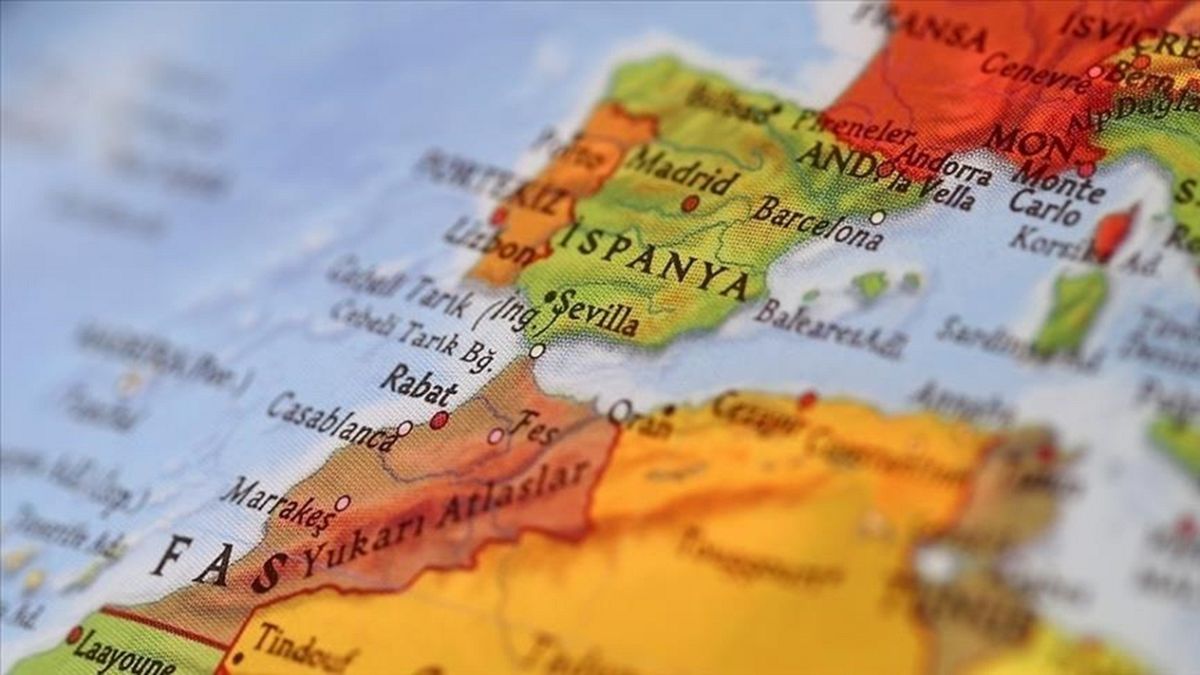 ispanya-Fas haritası