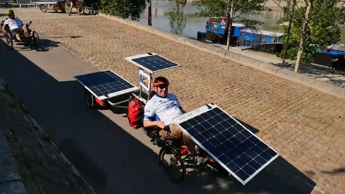 Vuelta a Europa en bici solar