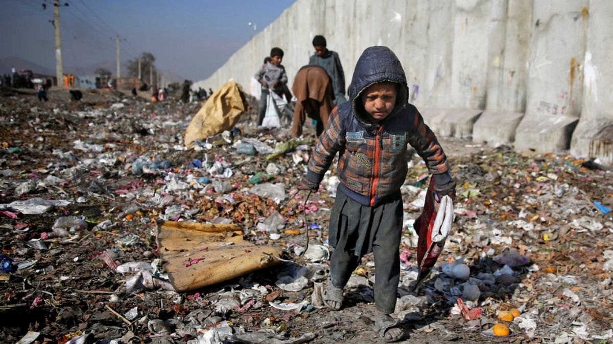 کودکی آواره در کابل، پایتخت افغانستان