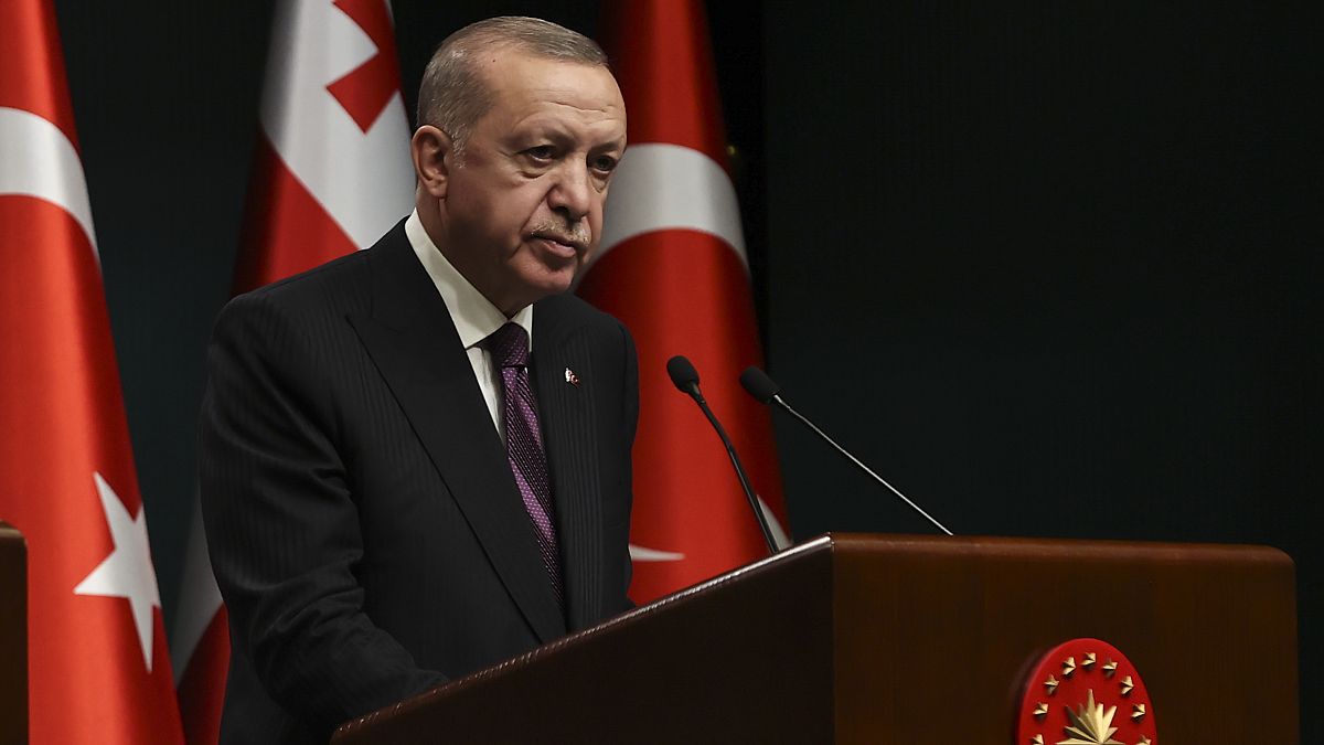 Ο τούρκος πρόεδρος Ερντογάν