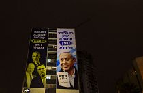یک تصویر در جریان مبارزات انتخاباتی اسرائیل