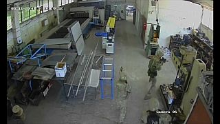 Tre dei sette soldati americani durante il raid accidentale in una fabbrica bulgara