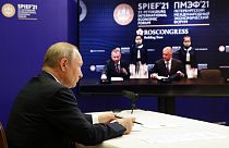 Elkezdődött a járvány utáni első gazdasági csúcstalálkozó Szentpéterváron