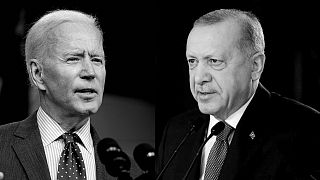 Joe Biden ve Recep Tayyip Erdoğan