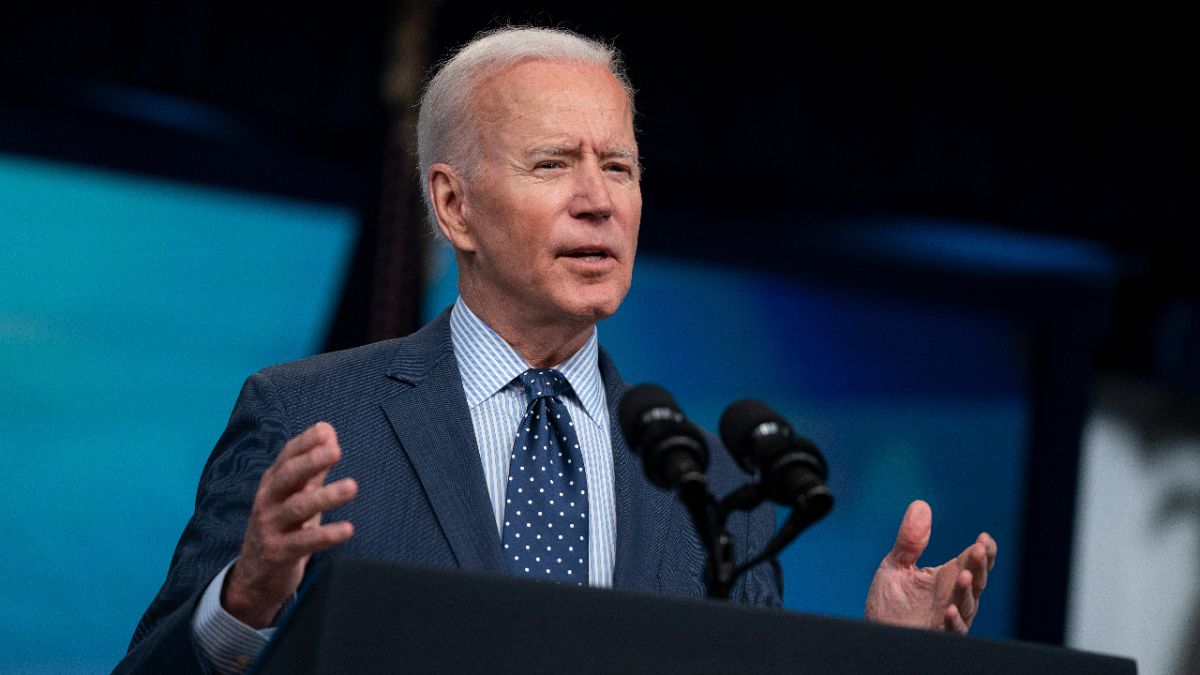 President Joe Biden speaks about the COVID-19 vaccination program, in the South Court Auditorium on the White House campus, Wednesday, June 2, 2021, in Washington. 