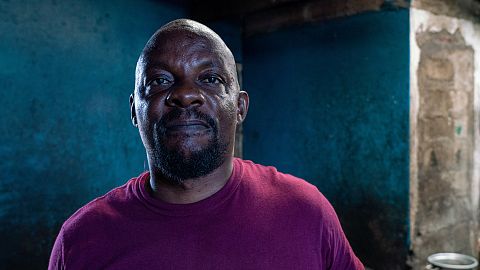 Former child soldier Morris Matadi. 