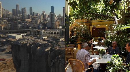 Customers are back at hotels and cafes after a long road to recovery in Beirut