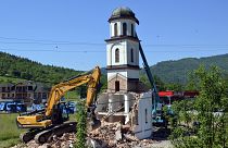 Illegal gebaute serbisch-orthodoxe Kirche abgerissen