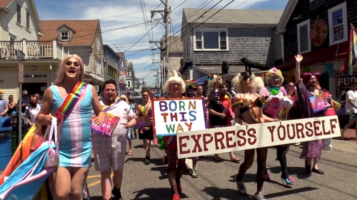 Pride parade resumes in Provincetown