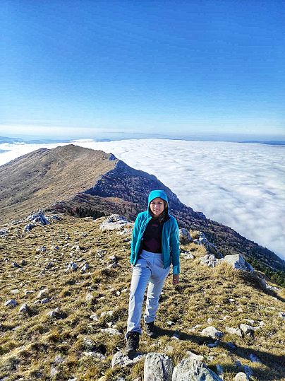 Hecgli Alvarez says her connection with nature is one of the best things about living in Serbia.