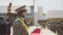 Le colonel Assimi Goïta, investi président de la transition - Bamako (Mali), le 07/06/2021