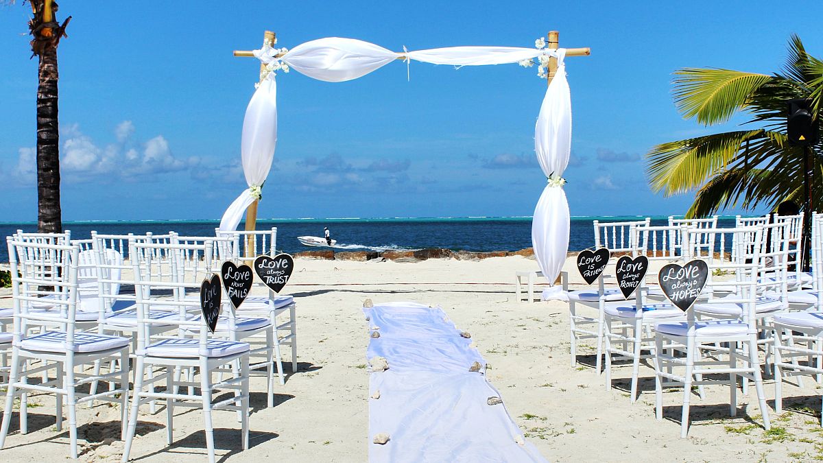 Are you dreaming of a beach wedding? 