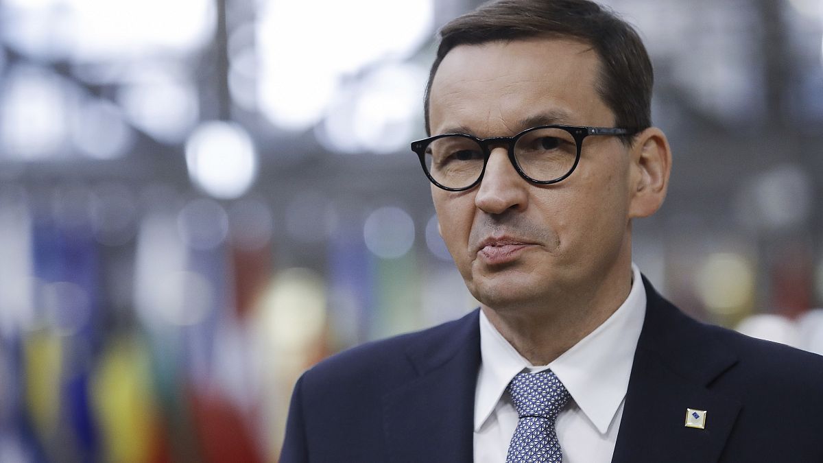 Mateusz Morawiecki vowed that the Polish government would always support the Belarusian people struggling for democracy.