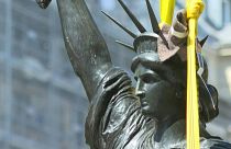 "تمثال حرية" مصغّر في طريقه من فرنسا إلى الولايات المتحدة