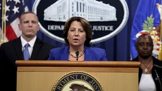 Deputy Attorney General Lisa Monaco announces the recovery of millions of dollars worth of cryptocurrency from the Colonial Pipeline Co. ransomware attack on  June 7, 2021.