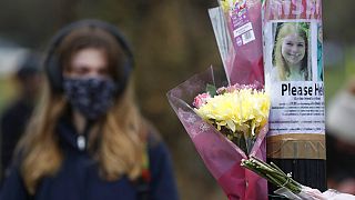 Floral tributes for Sarah Everard in Clapham, London after the 33-year-old's body was found in Kent on March 10