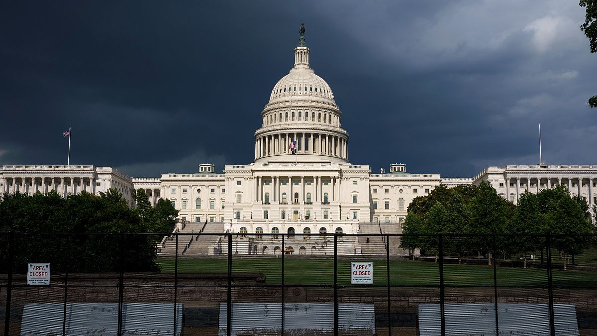 مبنى الكابيتول- الكونغرس الأميركي في واشنطن. 08/06/2021