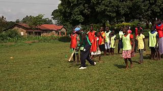 Ugandan teenagers play cricket to fight early pregnancy