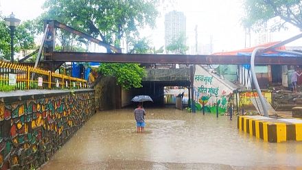 Heavy monsoon rains cause havoc in India's financial hub Mumbai