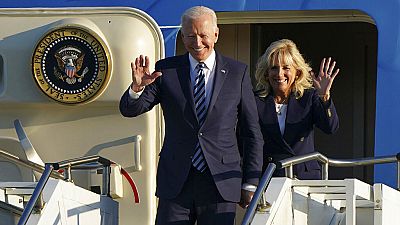 Joe Biden llega al Reino Unido