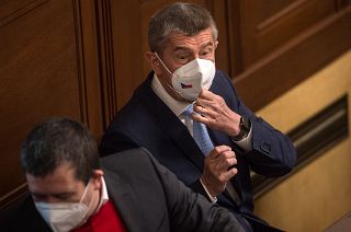 Der tscheschische Ministerpräsident Andrej Babiš im Prager Parlament