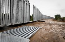 تصاویر دیوار فولادی در مرز یونان و ترکیه برای جلوگیری از ورود مهاجران