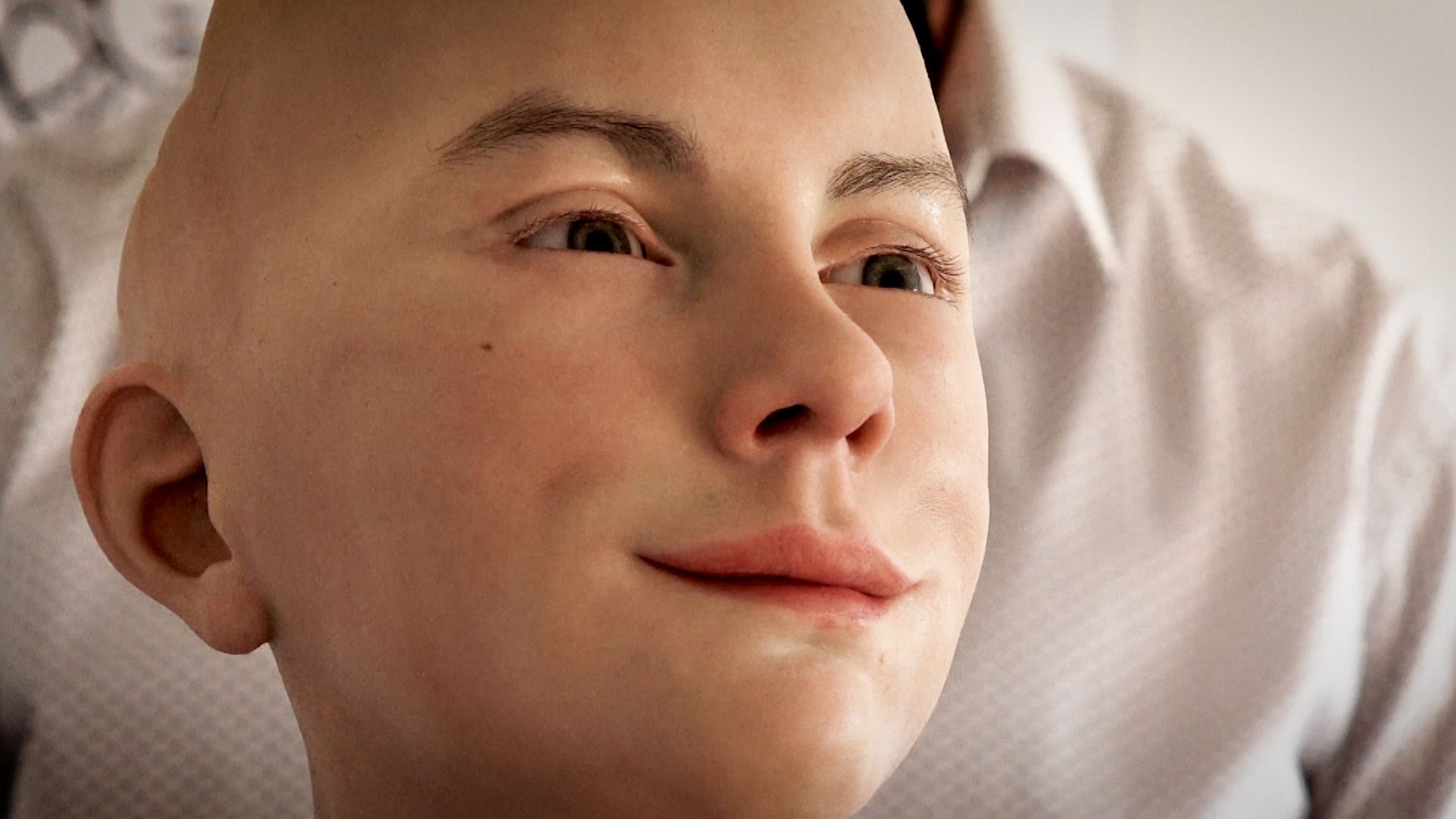 A real boy? Abel the '12-year-old' child robot is coded to read your  emotions | Euronews