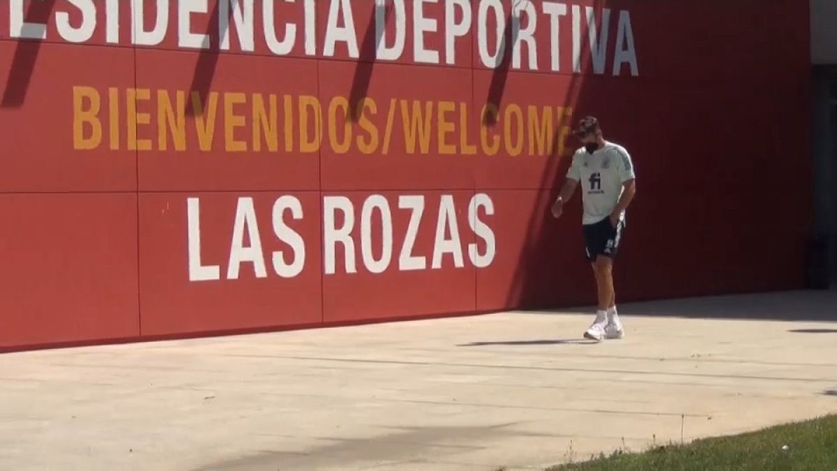 La selección española continúa concentrada en la Ciudad del Fútbol de las Rozas