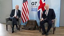 ABD Başkanı Joe Biden ve İngiltere Başbakanı Boris Johnson 