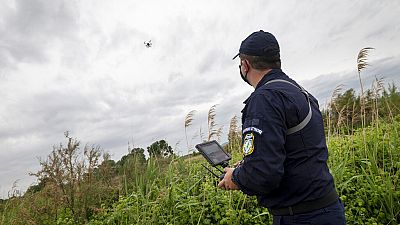 Χρήστης drone στον Έβρο