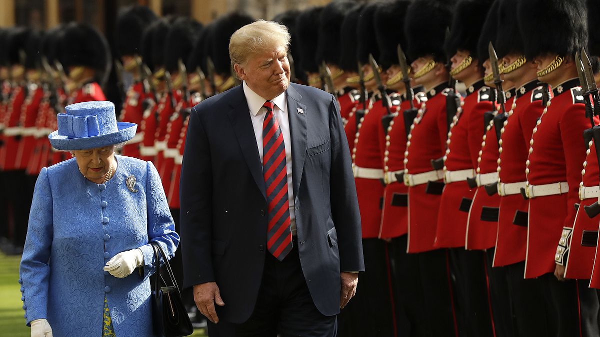 Donald Trump was the last US president the queen met