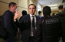 Иван Жданов во время очередных обысков в офисе ФБК 17 июля 2020