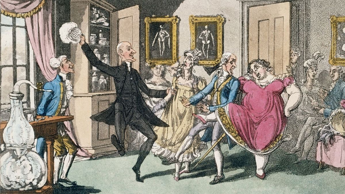 گاز خنده در اواخر سده ۱۸ میلادی در انگلستان به عنوان ماده‌ عامل سرخوشی در مهمانی‌های اشرافی استفاده می‌شد