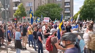 Proteste in Schweden am 6. Juni 2021
