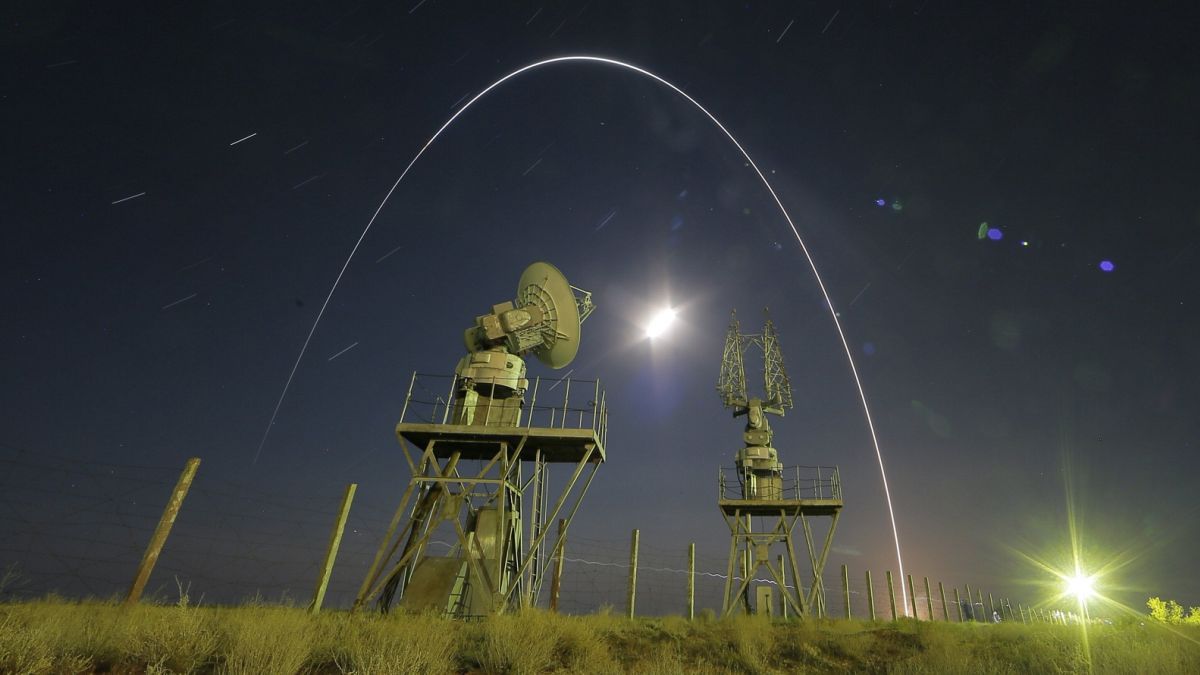 Archív felvétel: spanyol műholdat szállító orosz hordozórakéta fellövése a bajkonuri űrközpontban