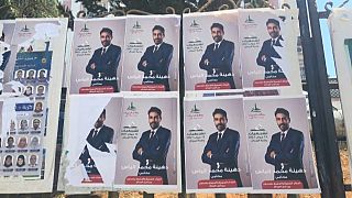 Wahlplakate in Algerien